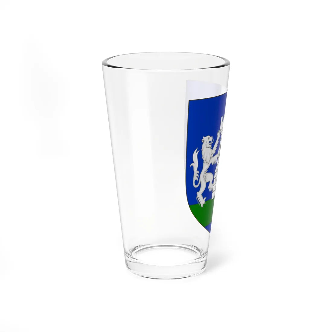 Blason de la famille de Cazenove (France) (Coat of Arms) Pint Glass 16oz - Go Mug Yourself