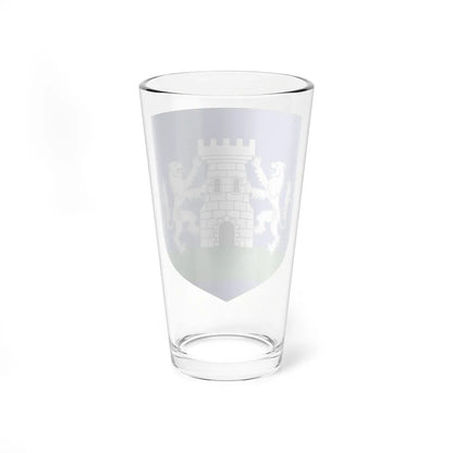 Blason de la famille de Cazenove (France) (Coat of Arms) Pint Glass 16oz - Go Mug Yourself