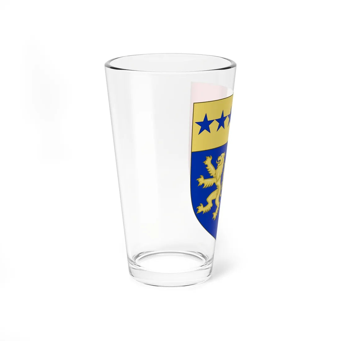 Blason de la famille de Clausel de Coussergues (France) (Coat of Arms) Pint Glass 16oz - Go Mug Yourself