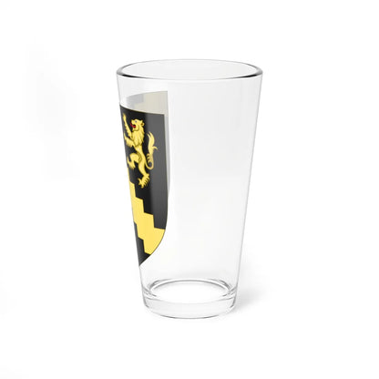 Blason de la famille de Diesbach (Switzerland) (Coat of Arms) Pint Glass 16oz - Go Mug Yourself