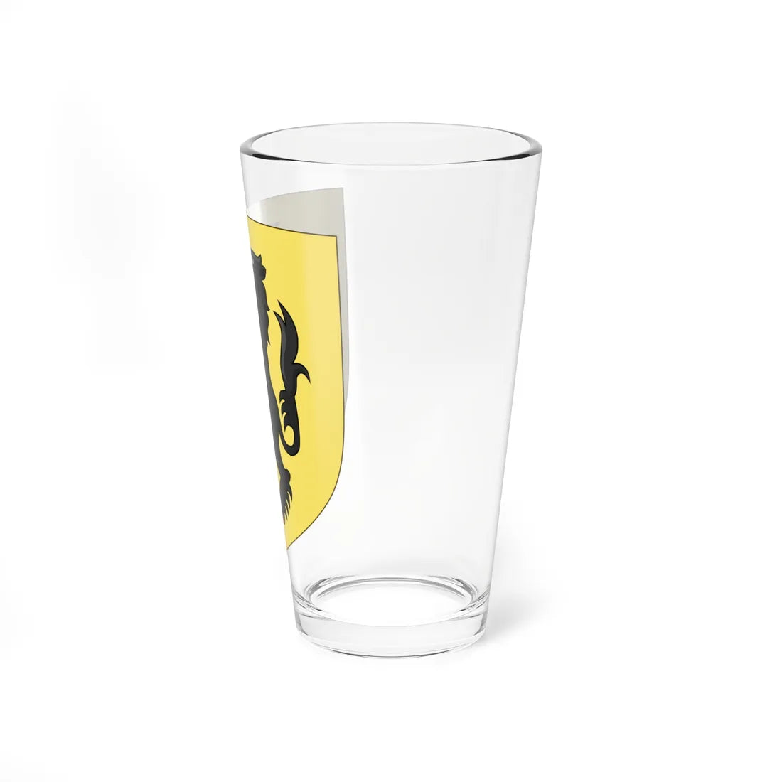 Blason de la famille de Dompierre dHornoy (France) (Coat of Arms) Pint Glass 16oz - Go Mug Yourself