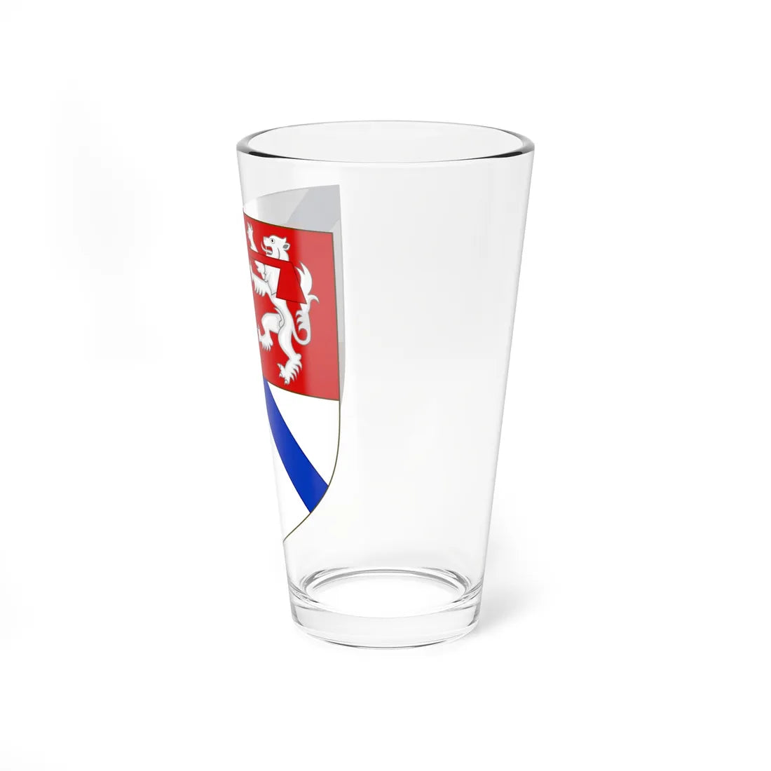 Blason de la famille de Durfort-Civrac de Lorge (France) (Coat of Arms) Pint Glass 16oz - Go Mug Yourself