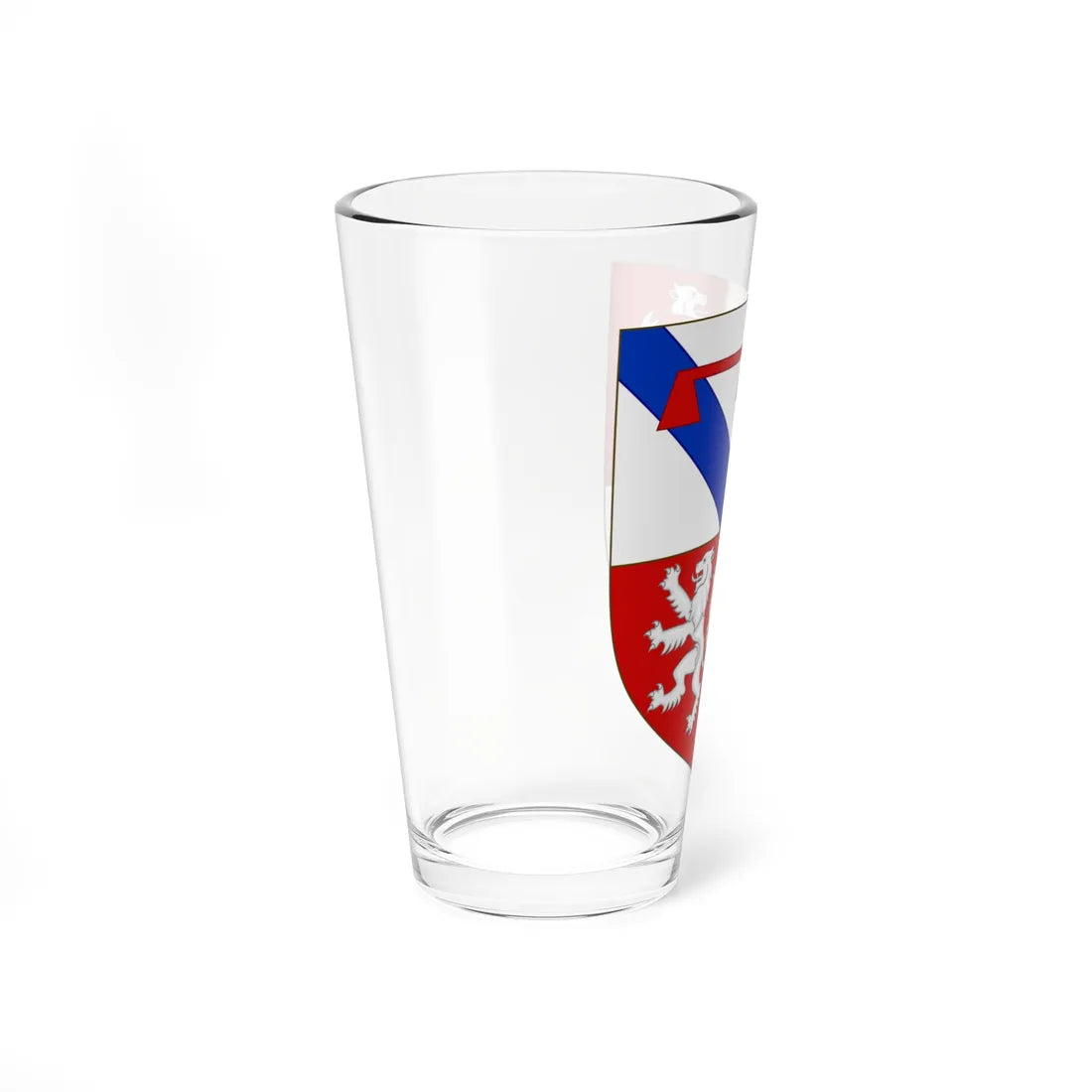Blason de la famille de Durfort-Civrac de Lorge (France) (Coat of Arms) Pint Glass 16oz - Go Mug Yourself