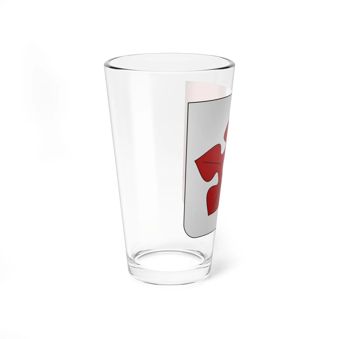 Blason de la famille de Fierlant (Belgium) (Coat of Arms) Pint Glass 16oz - Go Mug Yourself