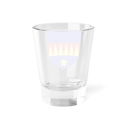 Blason de la famille de Folleville (France) (Coat of Arms) Shot Glass 1.5oz - Go Mug Yourself