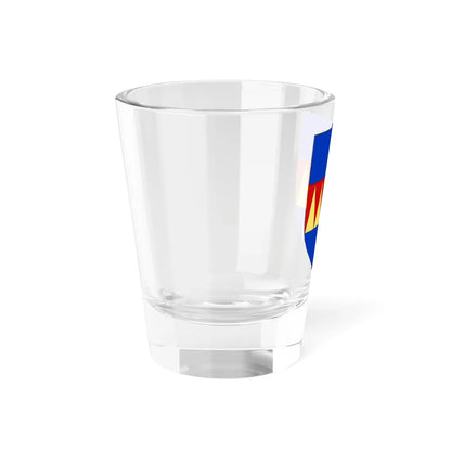 Blason de la famille de Folleville (France) (Coat of Arms) Shot Glass 1.5oz - Go Mug Yourself