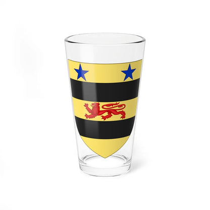 Blason de la famille de Gasté (France) (Coat of Arms) Pint Glass 16oz 16oz - Go Mug Yourself