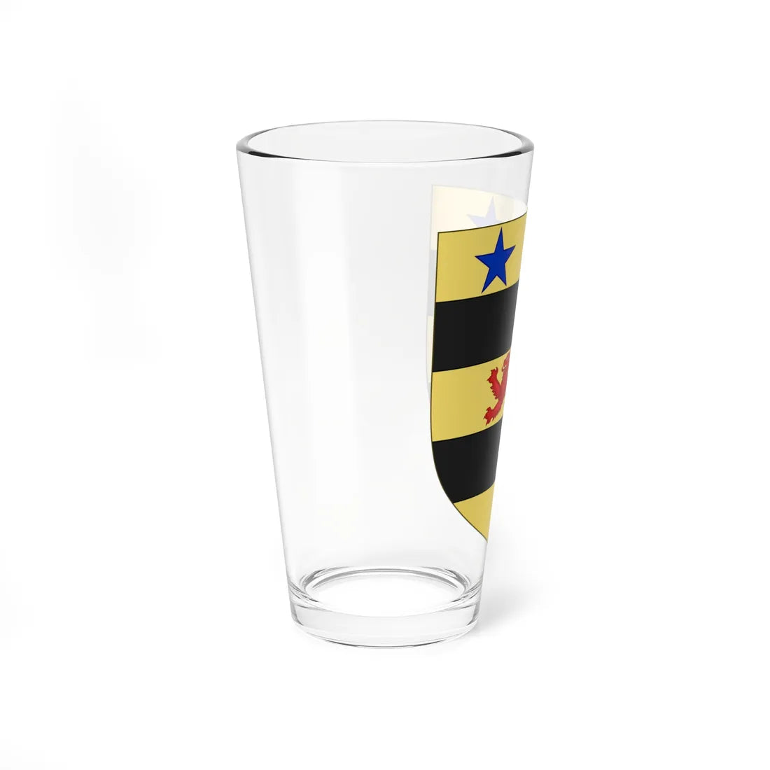 Blason de la famille de Gasté (France) (Coat of Arms) Pint Glass 16oz - Go Mug Yourself