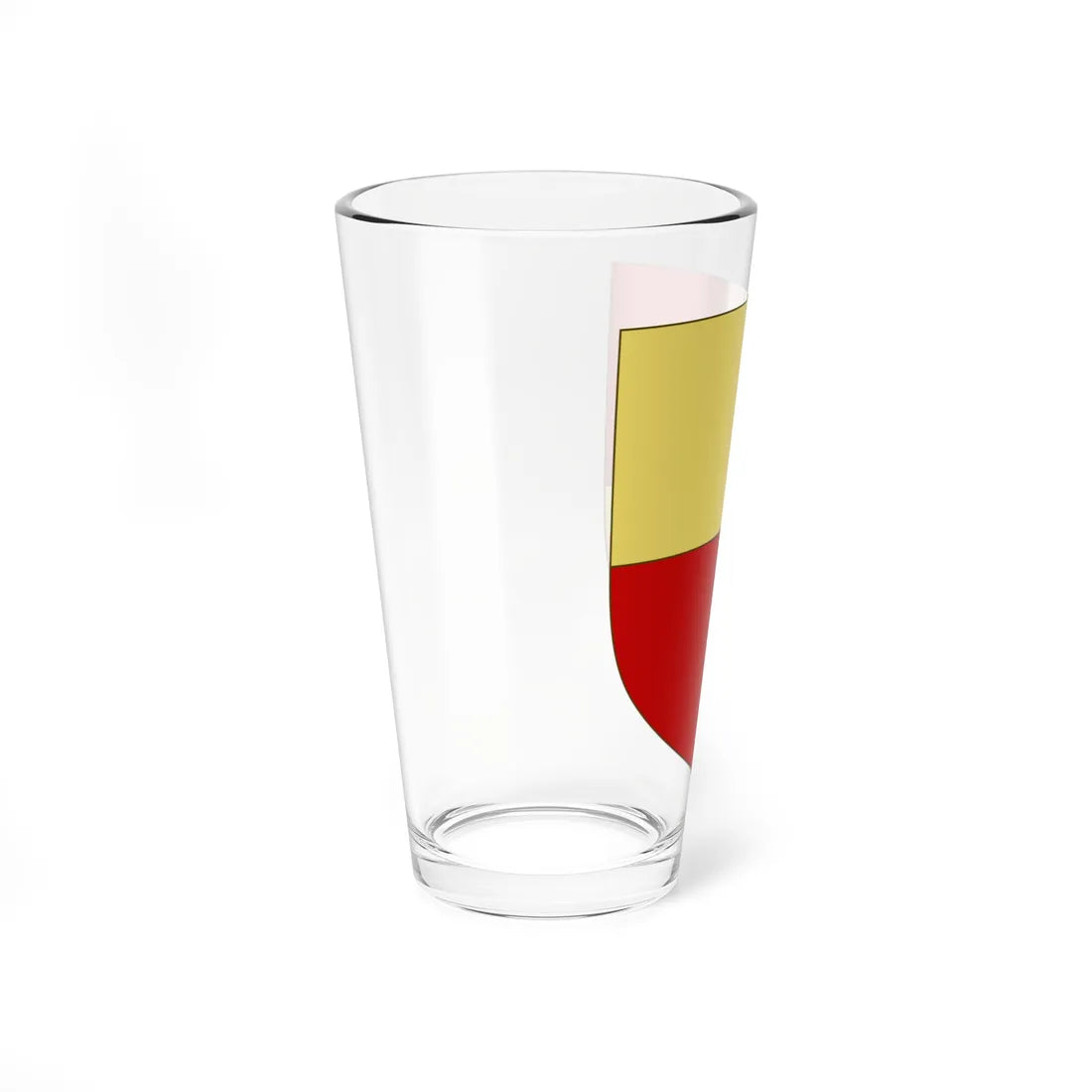 Blason de la famille de Gontaut-Biron (France) (Coat of Arms) Pint Glass 16oz - Go Mug Yourself