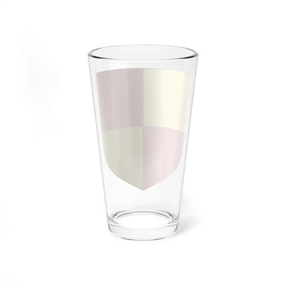 Blason de la famille de Gontaut-Biron (France) (Coat of Arms) Pint Glass 16oz - Go Mug Yourself