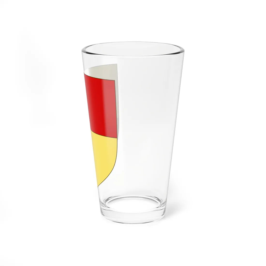 Blason de la famille de Gontaut-Biron (France) (Coat of Arms) Pint Glass 16oz - Go Mug Yourself