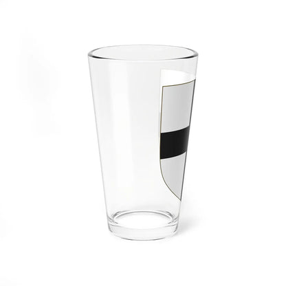 Blason de la famille de Gouyon de Coipel (France) (Coat of Arms) Pint Glass 16oz - Go Mug Yourself