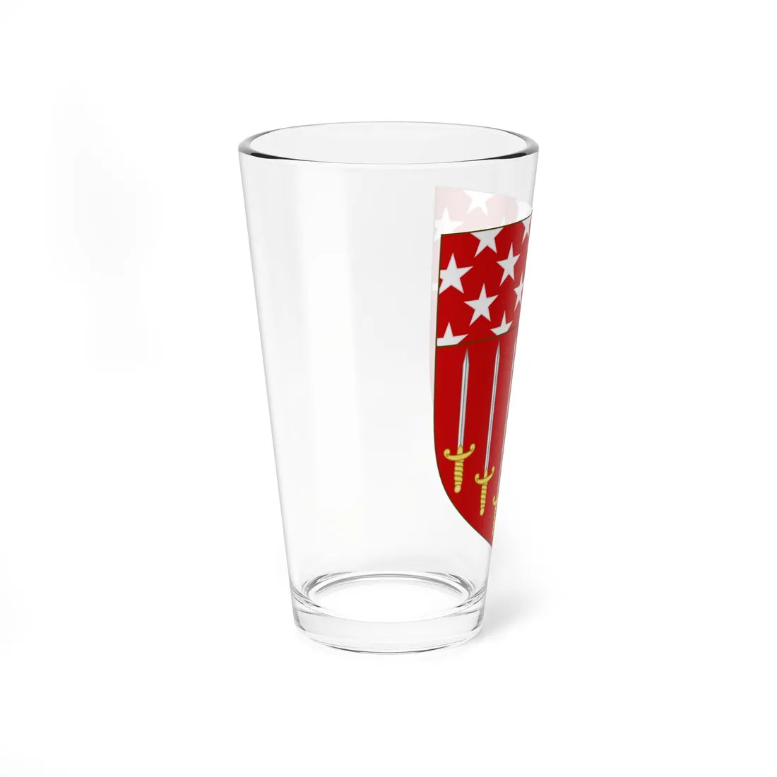 Blason de la famille de Goyon de Feltre (France) (Coat of Arms) Pint Glass 16oz - Go Mug Yourself