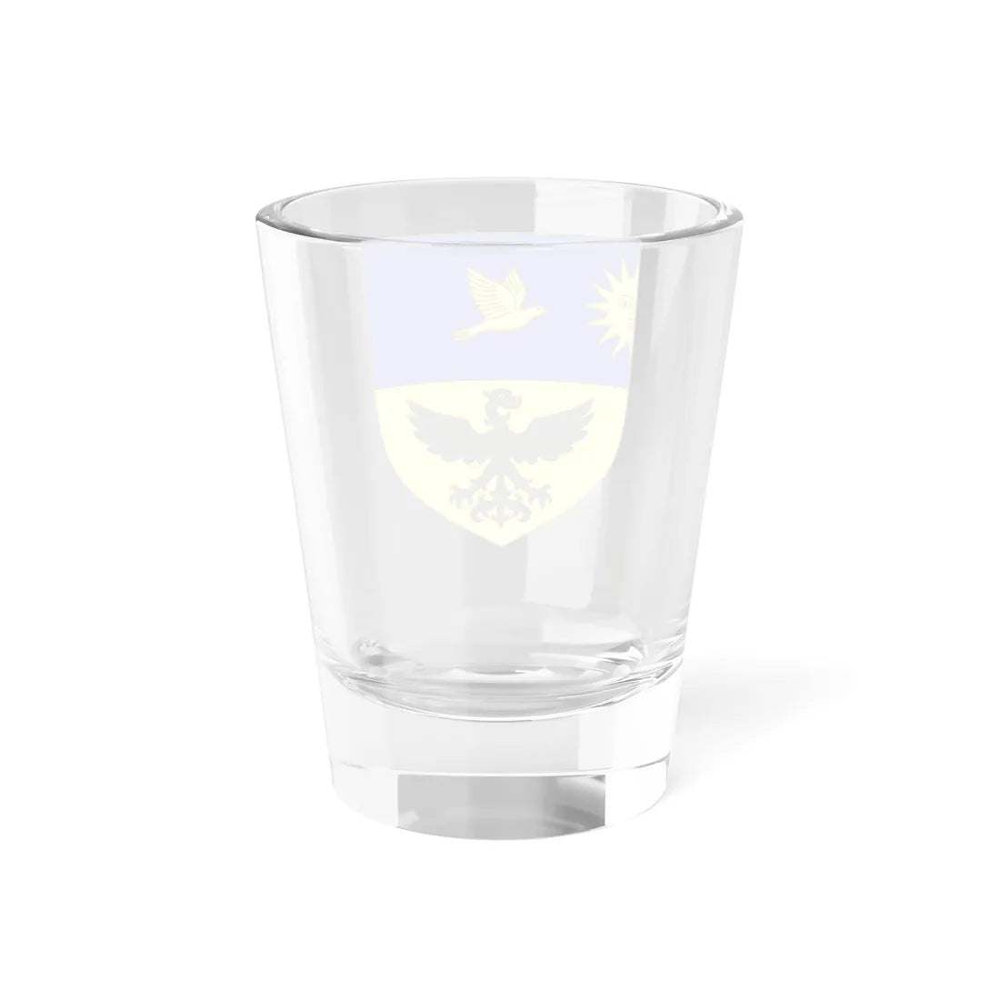 Blason de la famille de Hault (France) (Coat of Arms) Shot Glass 1.5oz - Go Mug Yourself