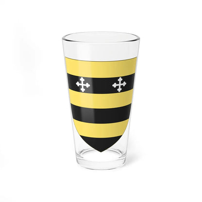 Blason de la famille de Jouffroy dAbbans (France) (Coat of Arms) Pint Glass 16oz 16oz - Go Mug Yourself