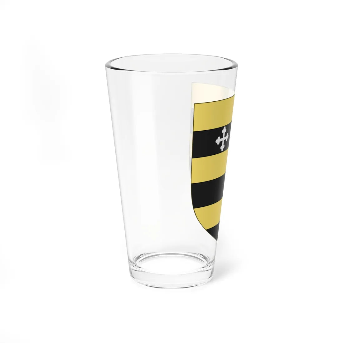Blason de la famille de Jouffroy dAbbans (France) (Coat of Arms) Pint Glass 16oz - Go Mug Yourself