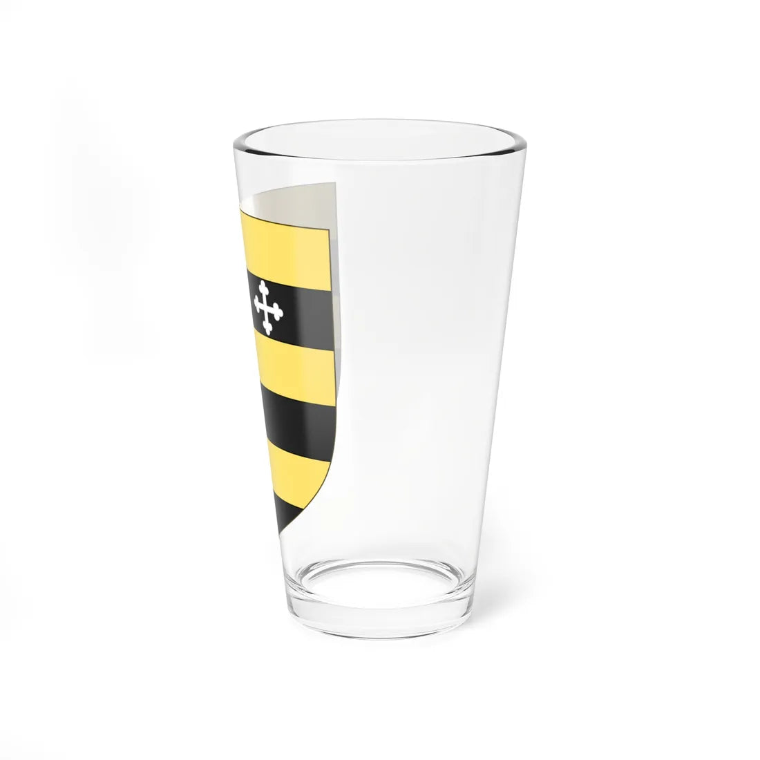 Blason de la famille de Jouffroy dAbbans (France) (Coat of Arms) Pint Glass 16oz - Go Mug Yourself