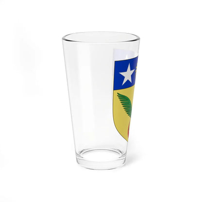 Blason de la famille de Jouvencel (France) (Coat of Arms) Pint Glass 16oz - Go Mug Yourself
