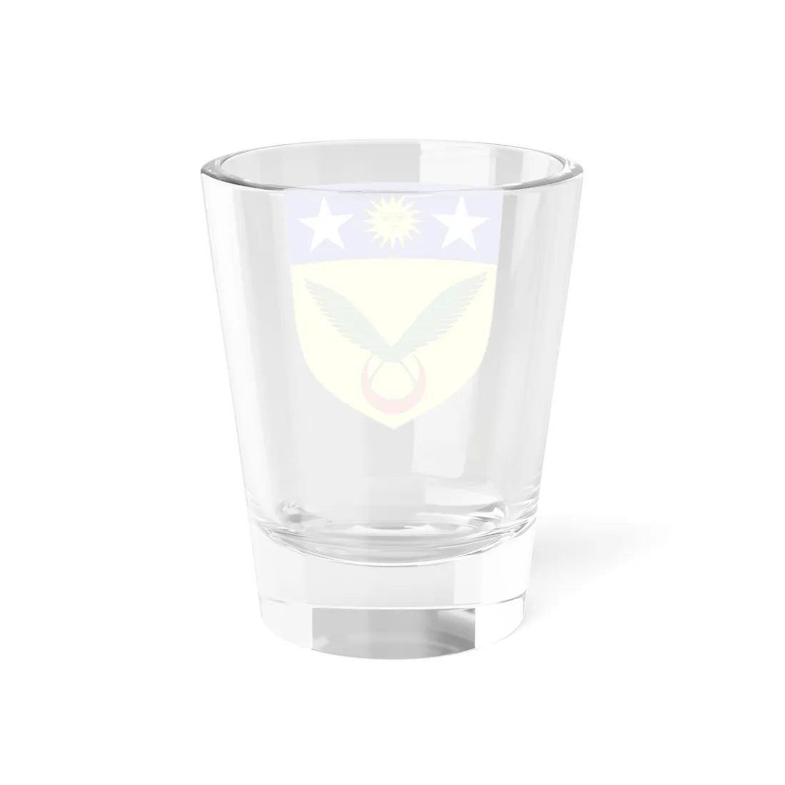 Blason de la famille de Jouvencel (France) (Coat of Arms) Shot Glass 1.5oz - Go Mug Yourself