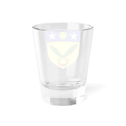 Blason de la famille de Jouvencel (France) (Coat of Arms) Shot Glass 1.5oz - Go Mug Yourself