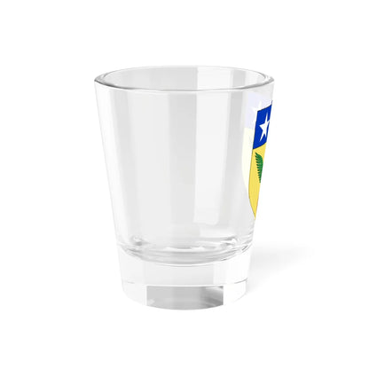 Blason de la famille de Jouvencel (France) (Coat of Arms) Shot Glass 1.5oz - Go Mug Yourself