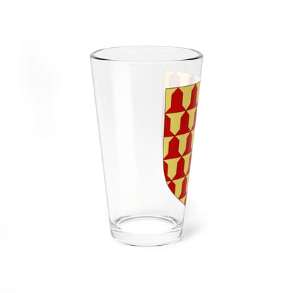 Blason de la famille de Kergorlay (France) (Coat of Arms) Pint Glass 16oz - Go Mug Yourself