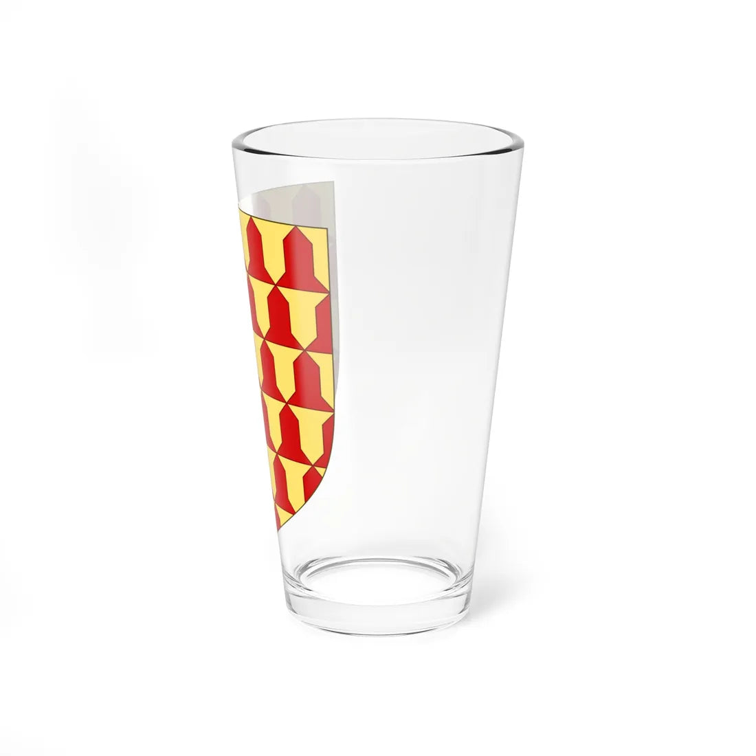 Blason de la famille de Kergorlay (France) (Coat of Arms) Pint Glass 16oz - Go Mug Yourself