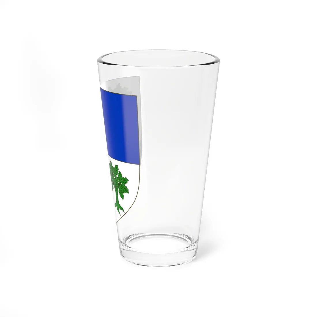 Blason de la famille de Kerguézec (France) (Coat of Arms) Pint Glass 16oz - Go Mug Yourself