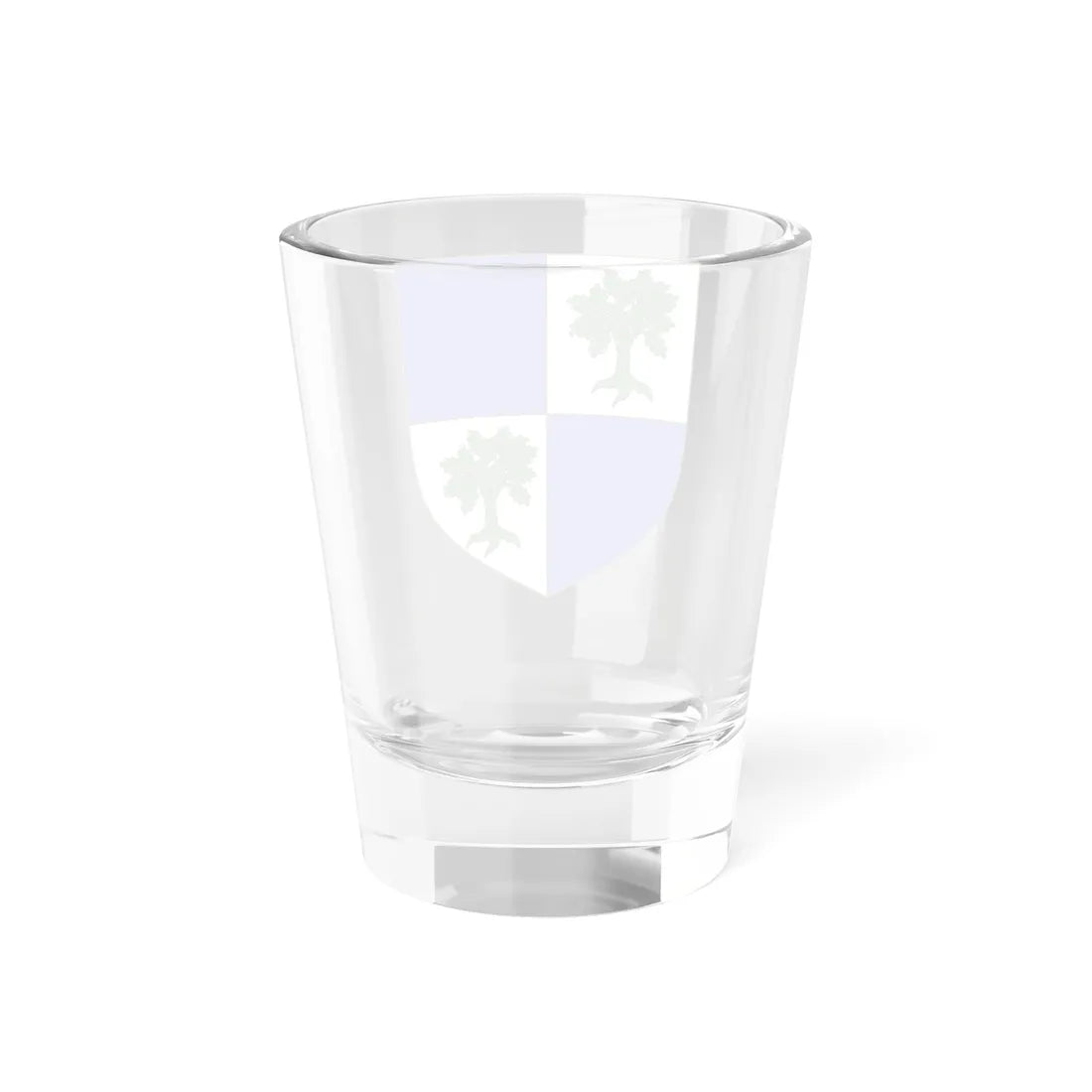Blason de la famille de Kerguézec (France) (Coat of Arms) Shot Glass 1.5oz - Go Mug Yourself