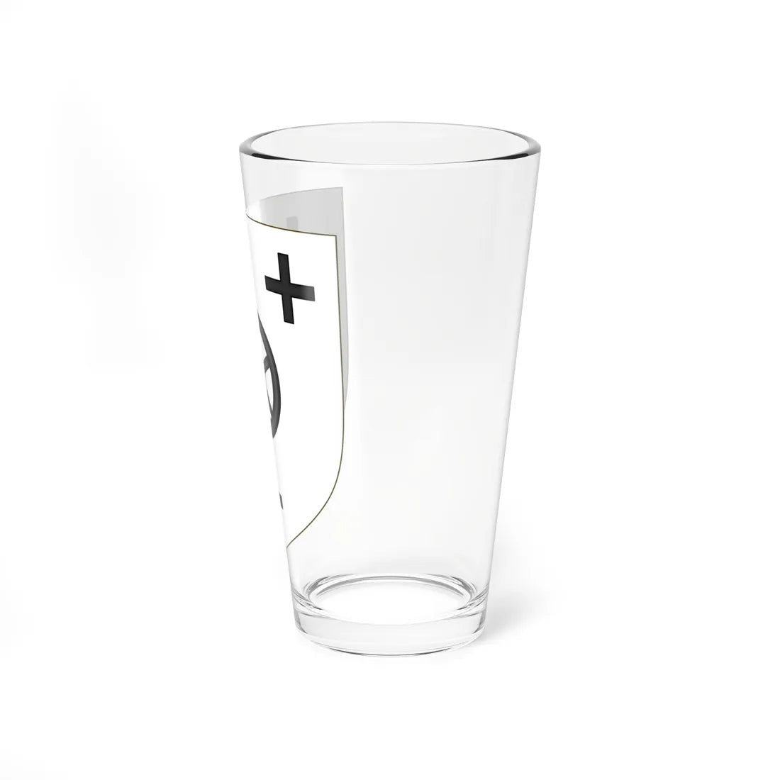 Blason de la famille de Kerouartz (France) (Coat of Arms) Pint Glass 16oz - Go Mug Yourself