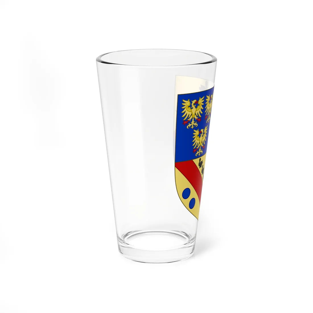 Blason de la famille de La Myre-Mory (France) (Coat of Arms) Pint Glass 16oz - Go Mug Yourself
