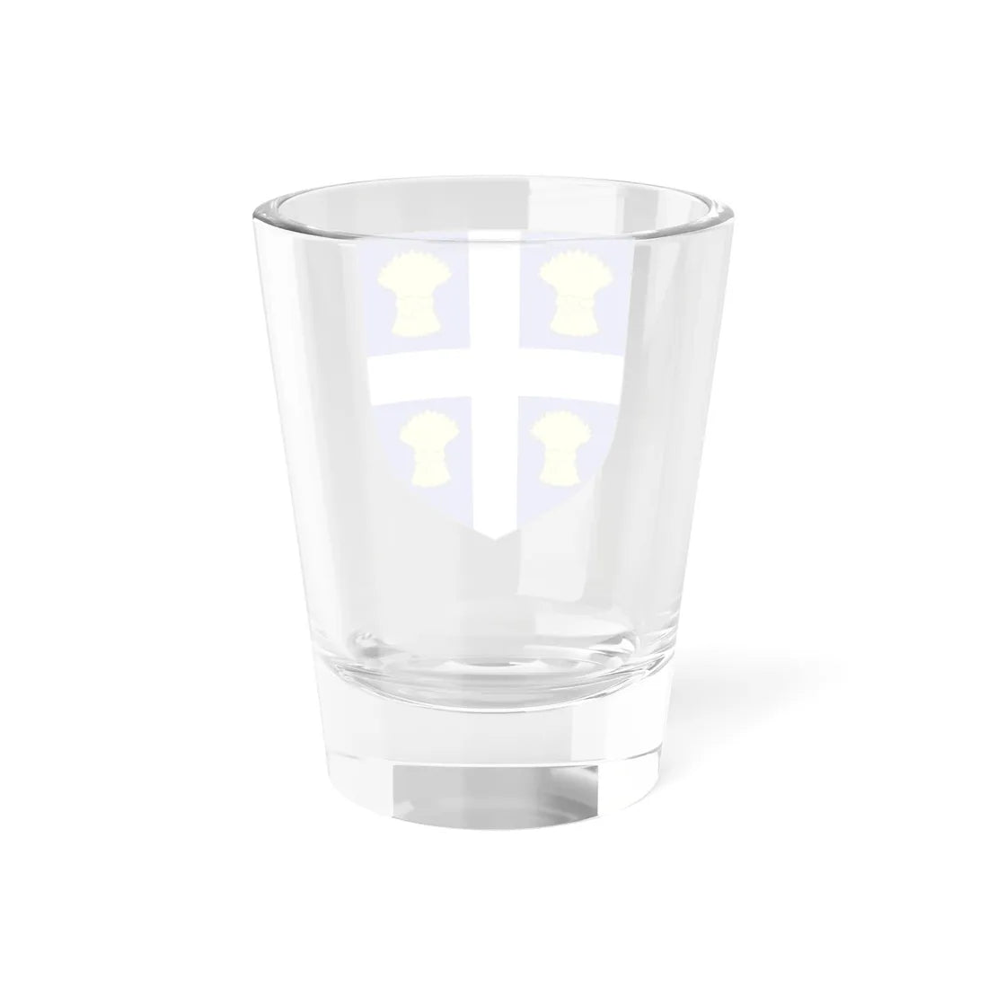 Blason de la famille de La Nouë (France) (Coat of Arms) Shot Glass 1.5oz - Go Mug Yourself