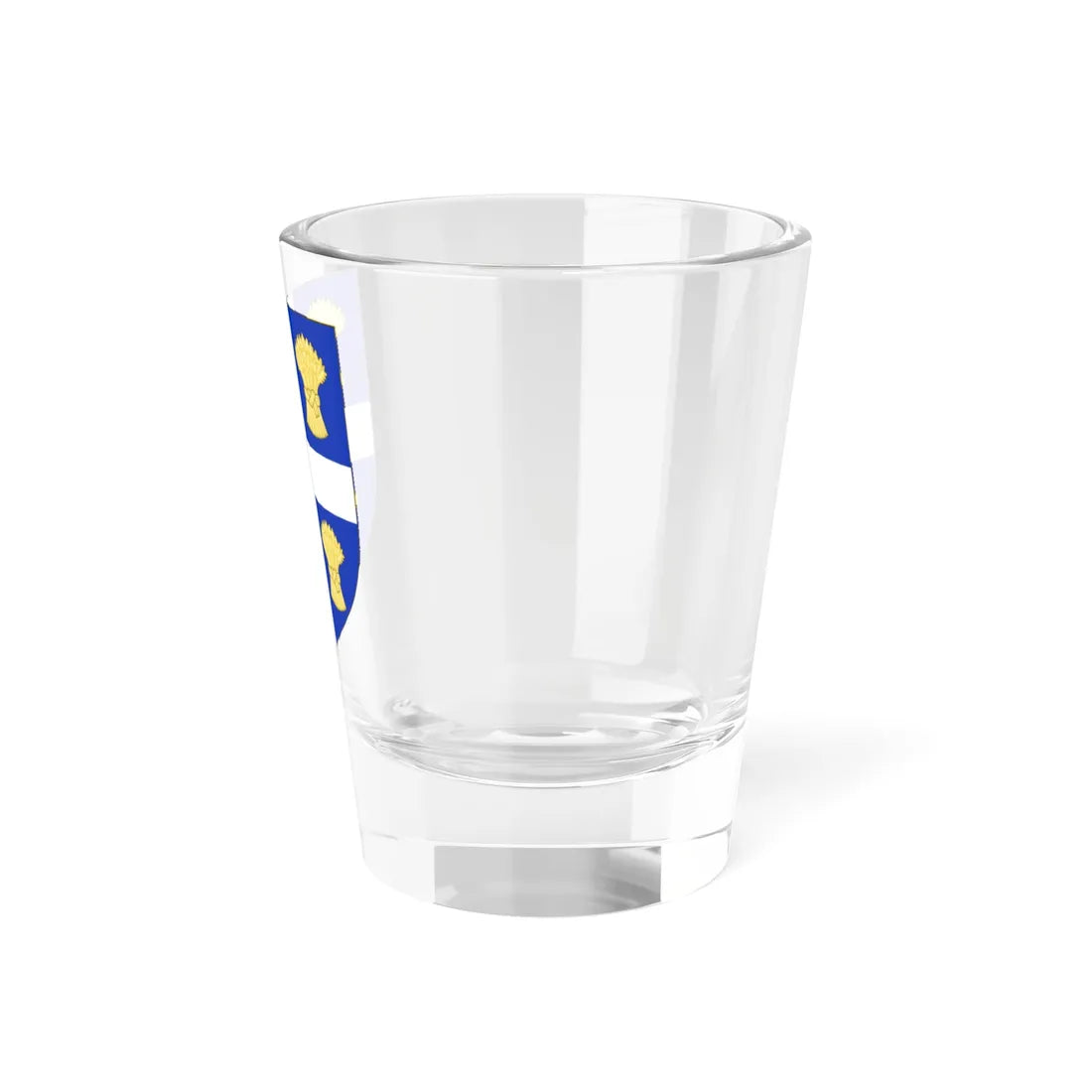Blason de la famille de La Nouë (France) (Coat of Arms) Shot Glass 1.5oz - Go Mug Yourself