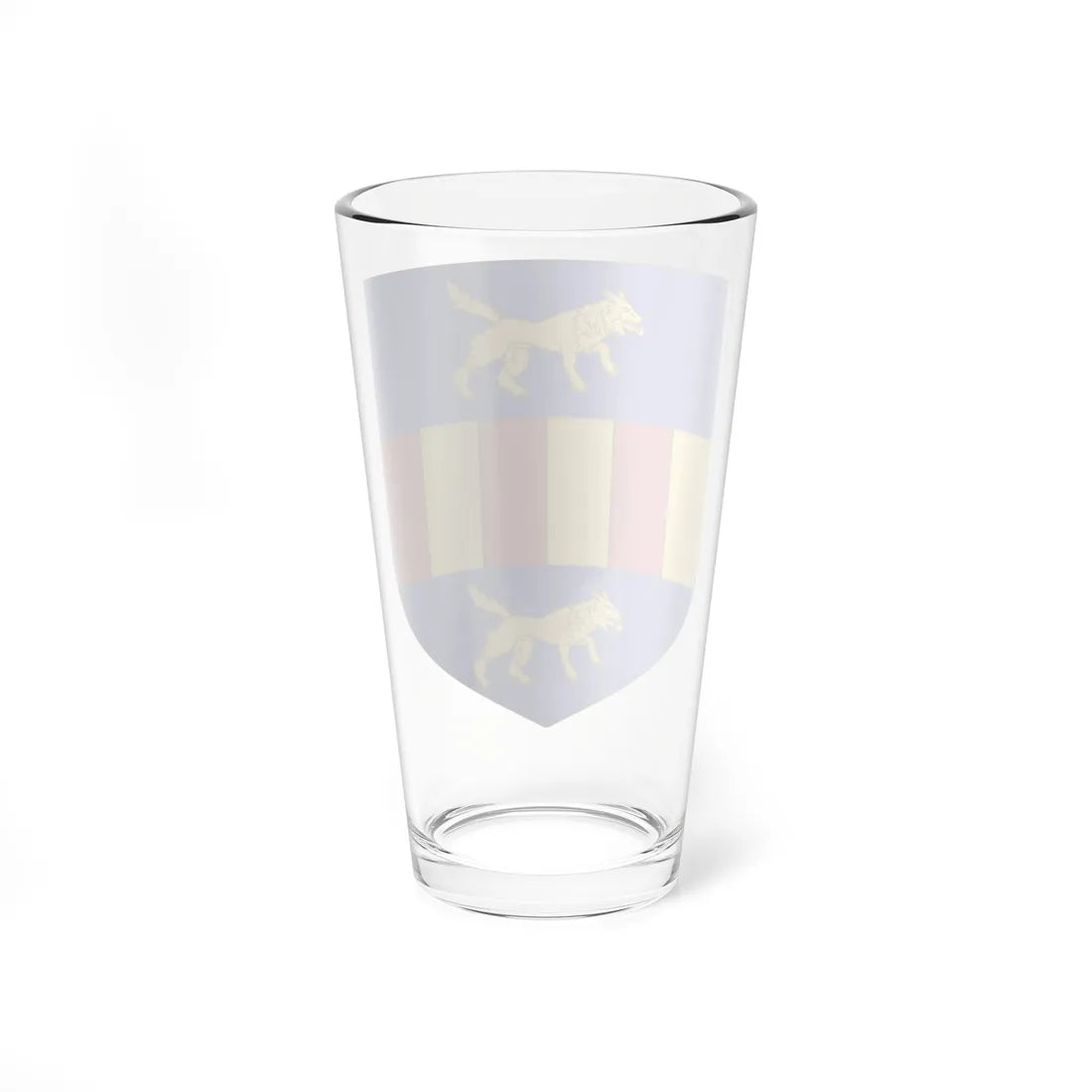 Blason de la famille de La Porte (France) (Coat of Arms) Pint Glass 16oz - Go Mug Yourself