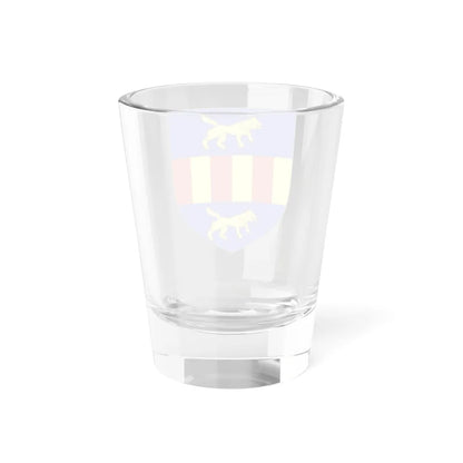 Blason de la famille de La Porte (France) (Coat of Arms) Shot Glass 1.5oz - Go Mug Yourself