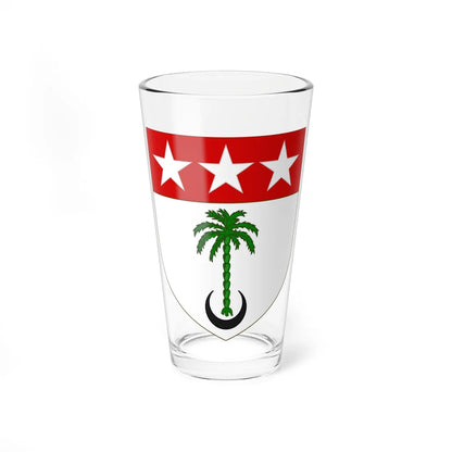 Blason de la famille de Lacoste Lareymondie (France) (Coat of Arms) Pint Glass 16oz 16oz - Go Mug Yourself