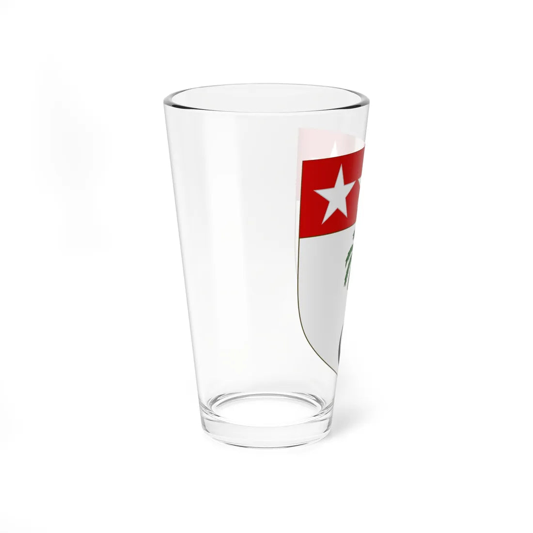 Blason de la famille de Lacoste Lareymondie (France) (Coat of Arms) Pint Glass 16oz - Go Mug Yourself