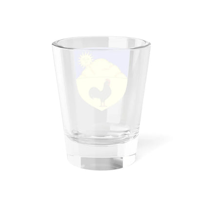 Blason de la famille de Ladoucette (France) (Coat of Arms) Shot Glass 1.5oz - Go Mug Yourself