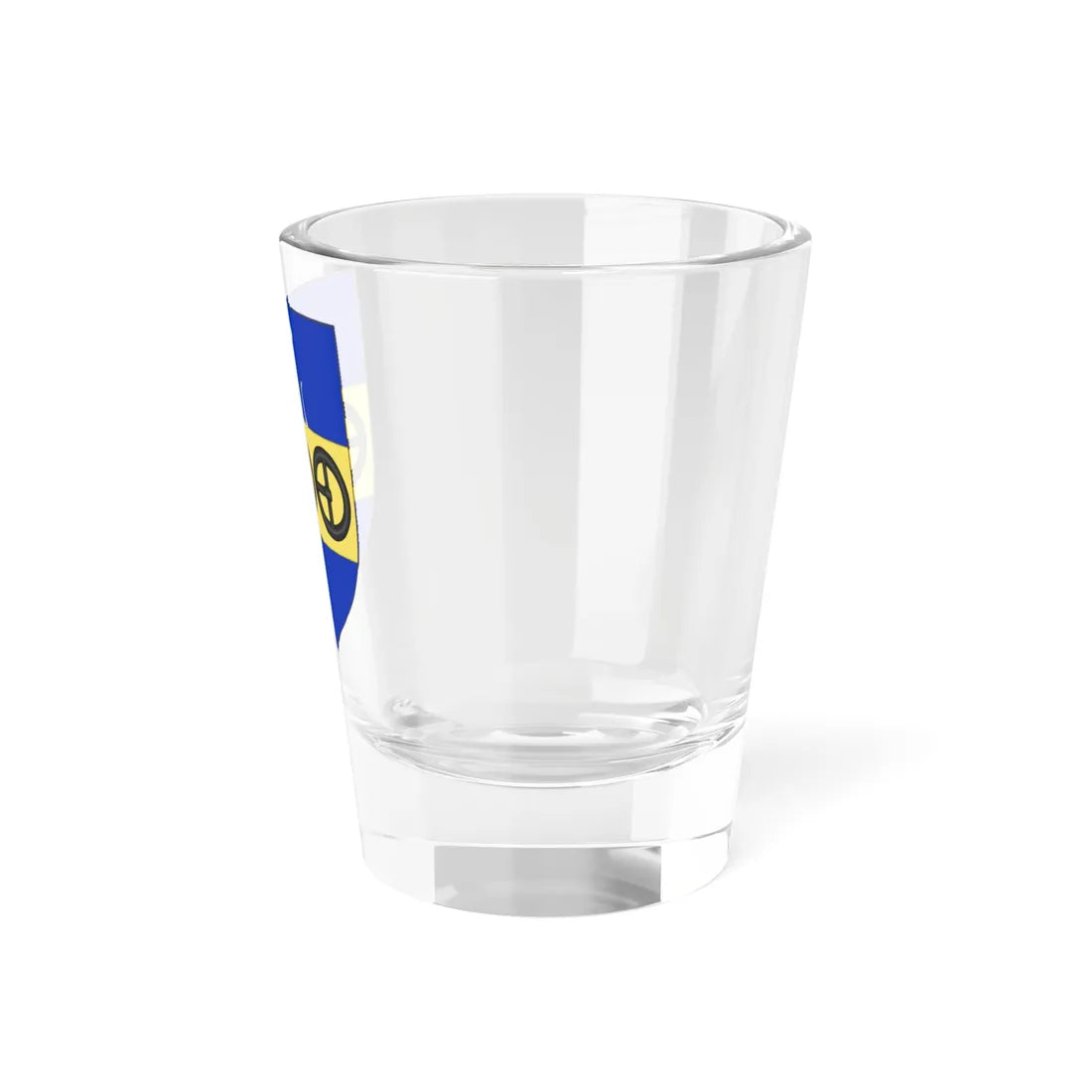 Blason de la famille de Lamarzelle (France) (Coat of Arms) Shot Glass 1.5oz - Go Mug Yourself