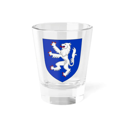 Blason de la famille de Lamberterie (France) (Coat of Arms) Shot Glass 1.5oz 1.5oz - Go Mug Yourself