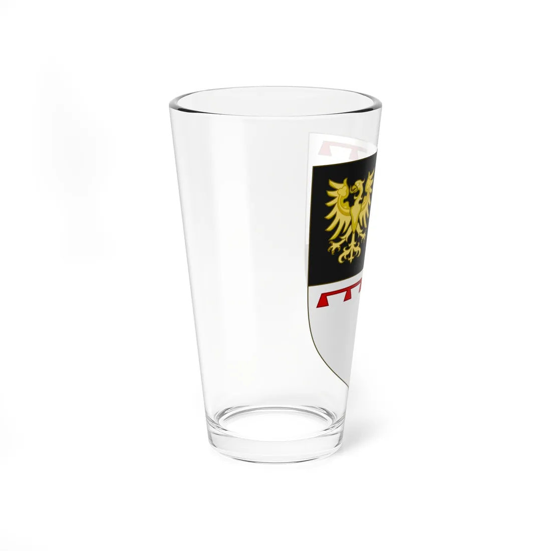 Blason de la famille de Lasteyrie du Saillant (France) (Coat of Arms) Pint Glass 16oz - Go Mug Yourself
