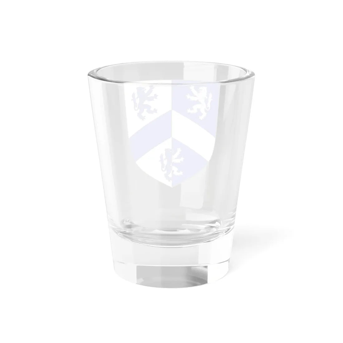 Blason de la famille de Legge (France) (Coat of Arms) Shot Glass 1.5oz - Go Mug Yourself