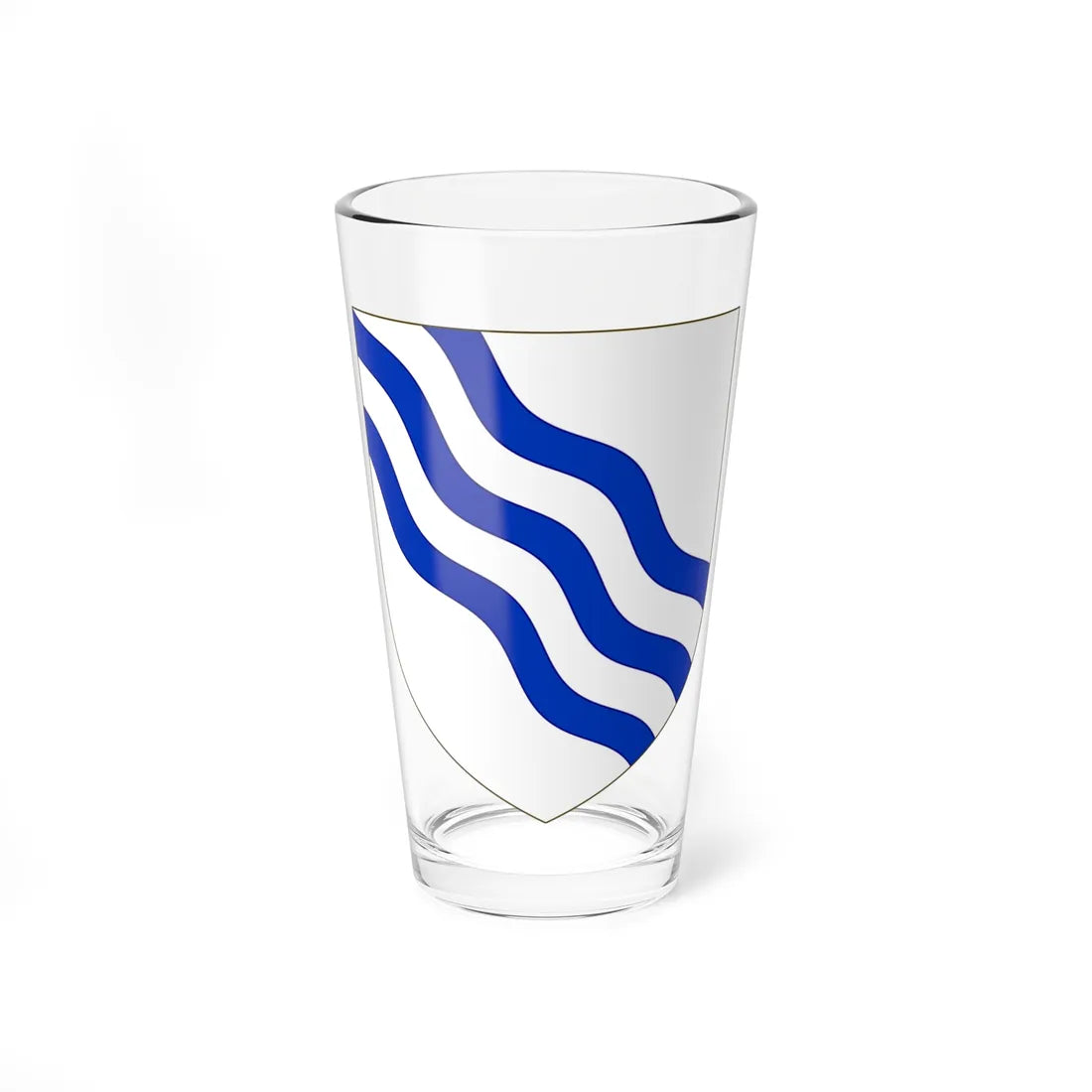 Blason de la famille de Lestapis (France) (Coat of Arms) Pint Glass 16oz 16oz - Go Mug Yourself