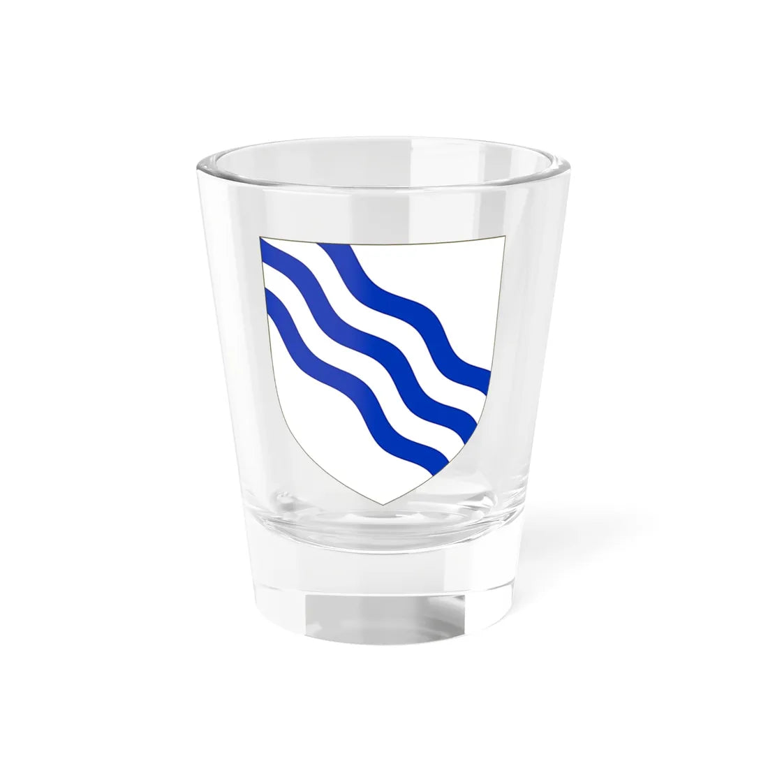 Blason de la famille de Lestapis (France) (Coat of Arms) Shot Glass 1.5oz 1.5oz - Go Mug Yourself