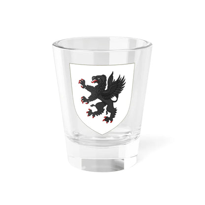 Blason de la famille de LEstourbeillon (France) (Coat of Arms) Shot Glass 1.5oz 1.5oz - Go Mug Yourself
