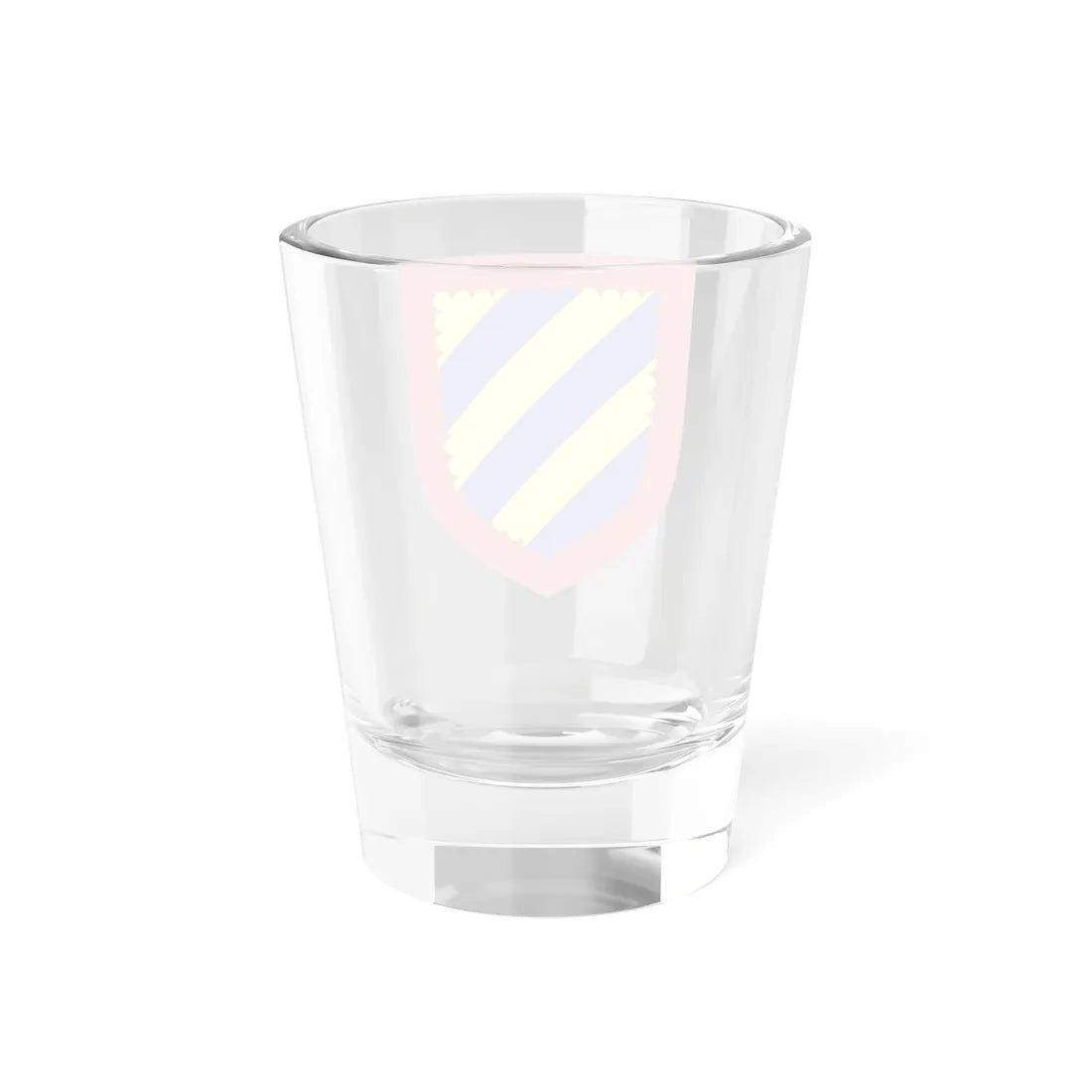Blason de la famille de Ludre (France) (Coat of Arms) Shot Glass 1.5oz - Go Mug Yourself