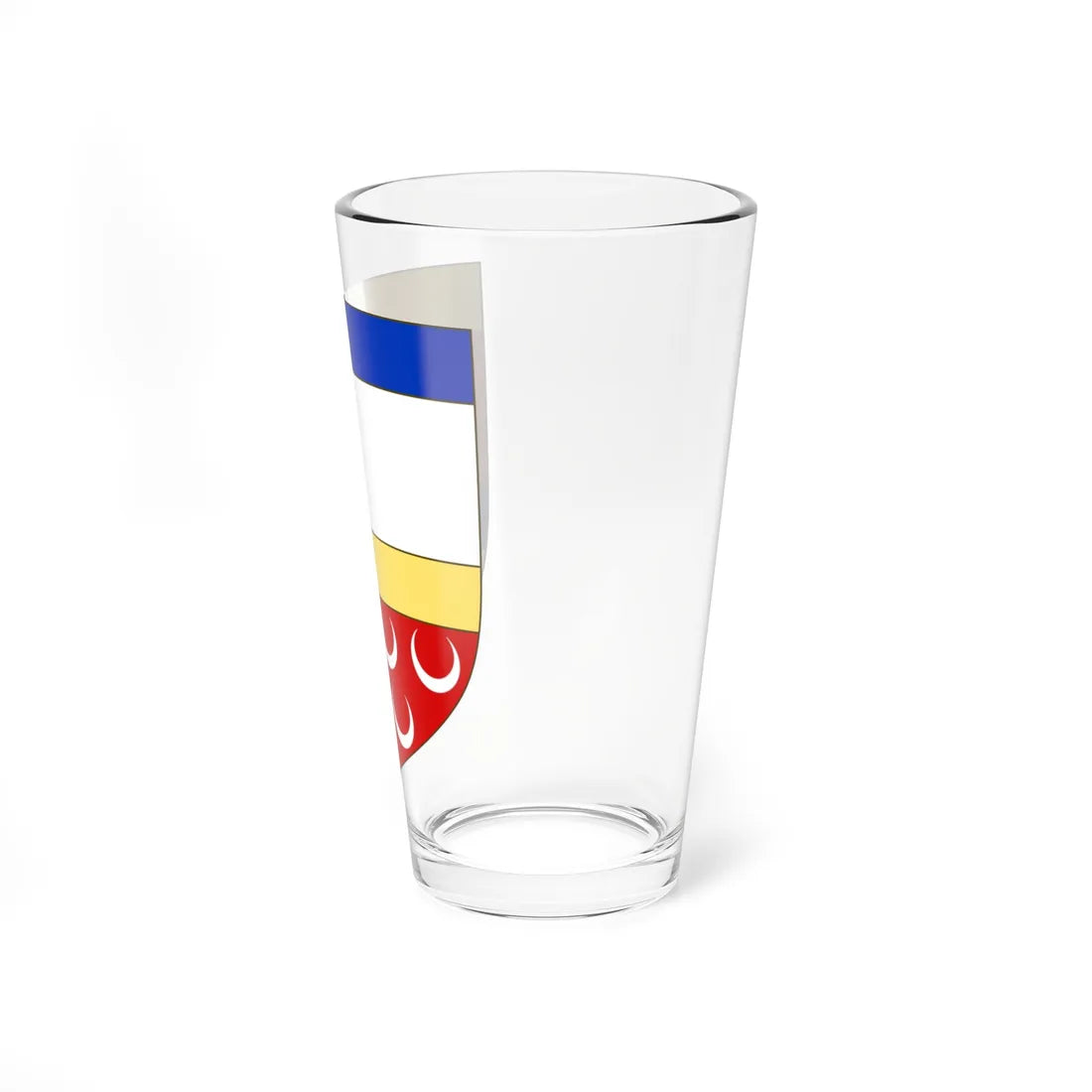 Blason de la famille de Lur-Saluces (France) (Coat of Arms) Pint Glass 16oz - Go Mug Yourself
