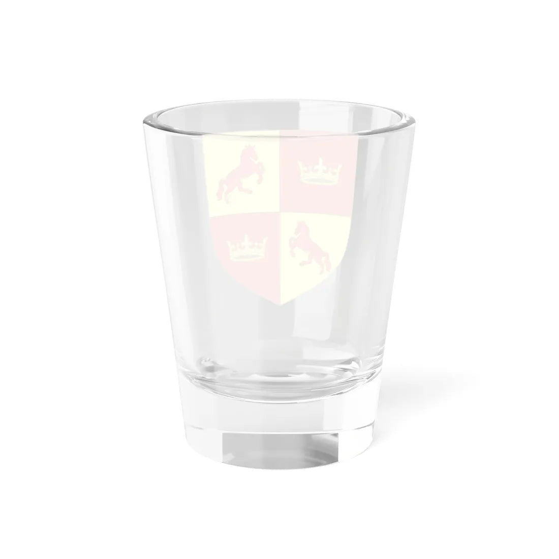 Blason de la famille de Mackau (France) (Coat of Arms) Shot Glass 1.5oz - Go Mug Yourself