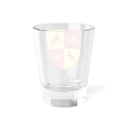 Blason de la famille de Mackau (France) (Coat of Arms) Shot Glass 1.5oz - Go Mug Yourself