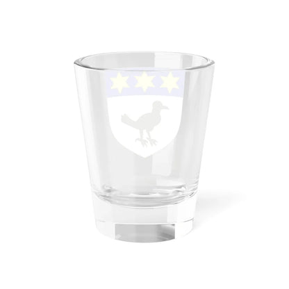 Blason de la famille de Mahy (France) (Coat of Arms) Shot Glass 1.5oz - Go Mug Yourself